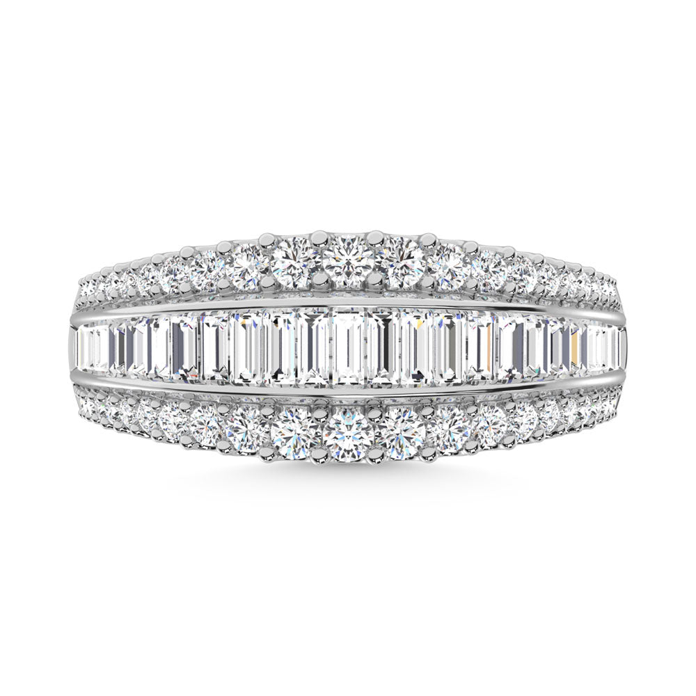 14K White Gold Diamond 1 Ct.Tw. Fashion Band