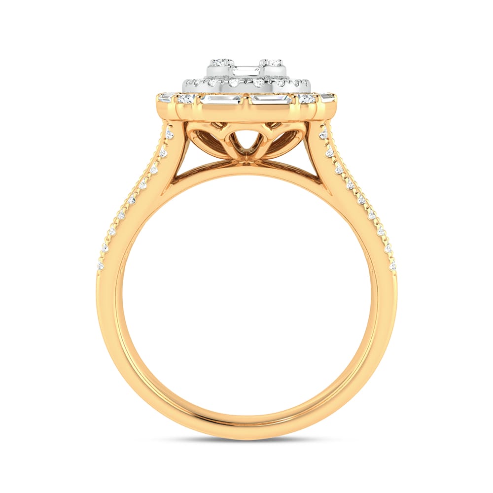 14K 0.75ct Engagement Ring