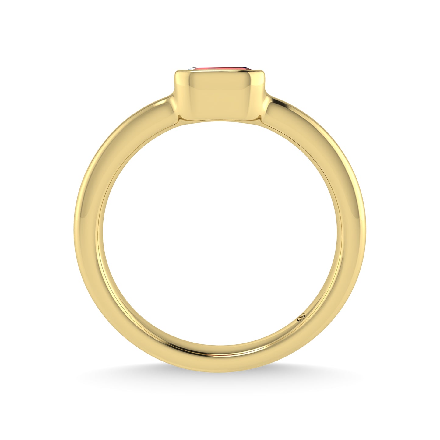14K Yellow Gold Ruby 1/3 Ct.Tw. Fashion Ring