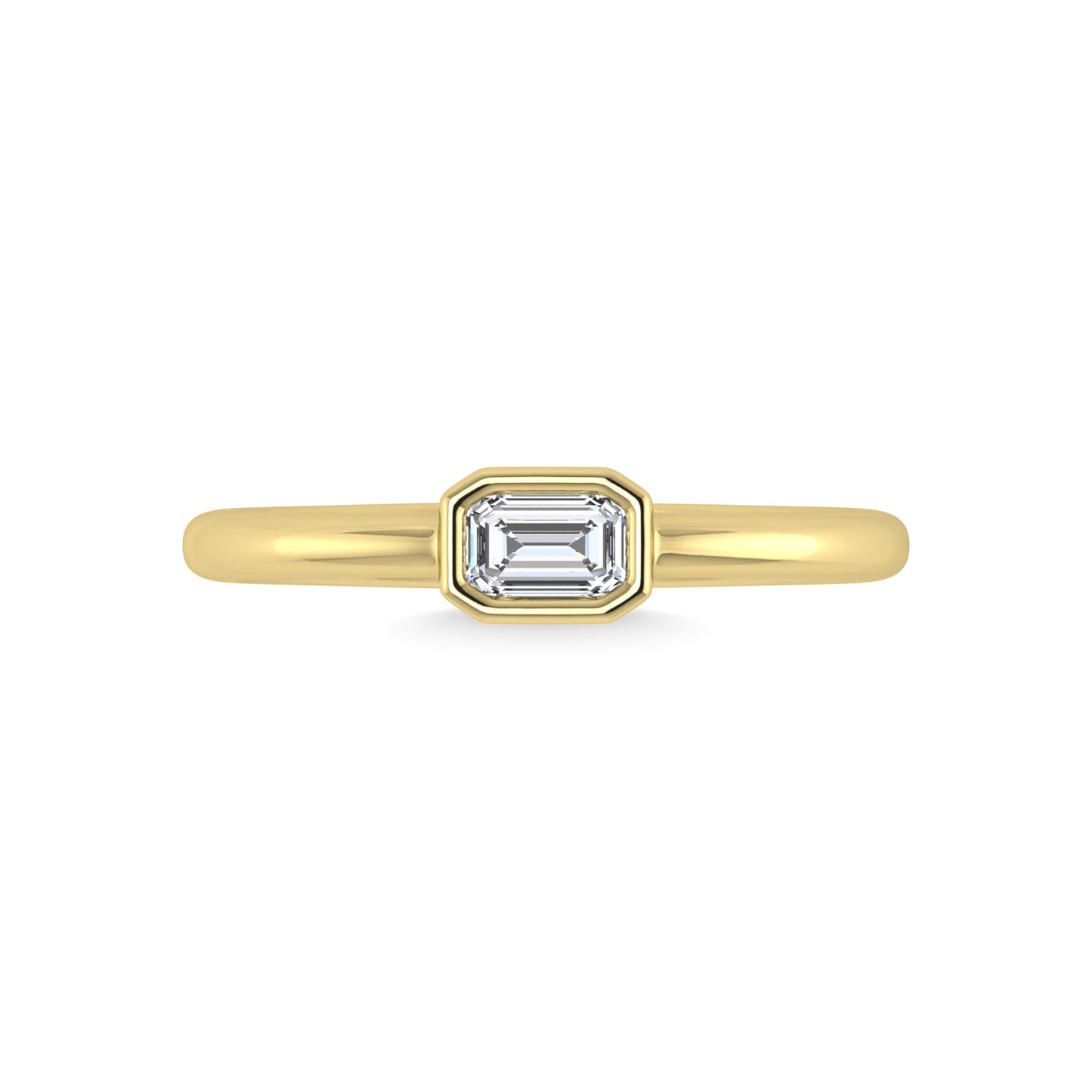 14K Yellow Gold Diamond 1/3 Ct.Tw. Fashion Ring