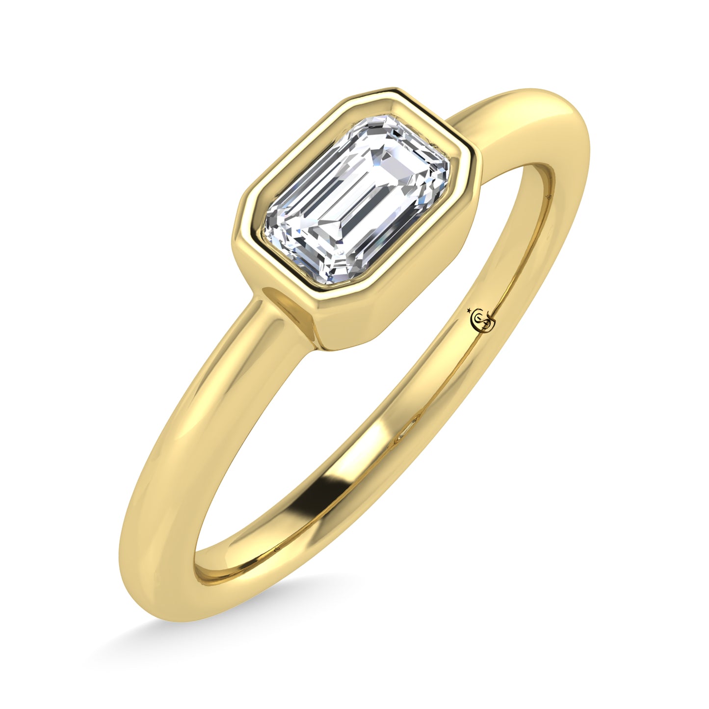 14K Yellow Gold Diamond 1/3 Ct.Tw. Fashion Ring