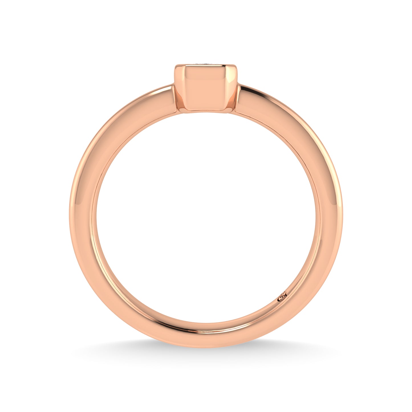 14K Rose Gold Diamond 1/3 Ct.Tw. Diamond Fashion Ring