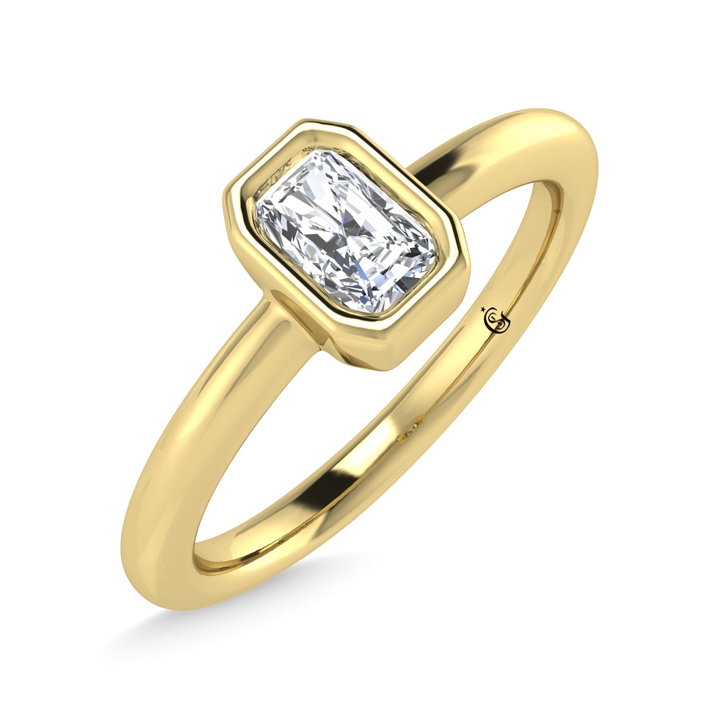14K Yellow Gold Diamond 1/3 Ct.Tw. Diamond Fashion Ring