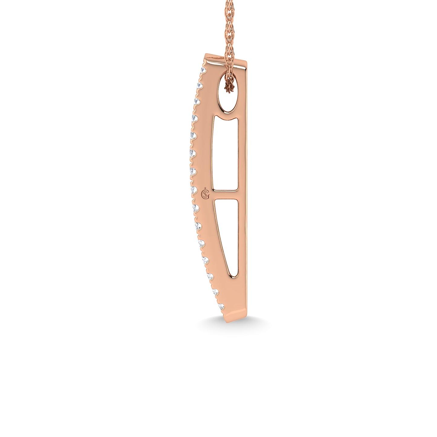 Diamond 1 Ct.Tw. Fashion Pendant in 14K Rose Gold