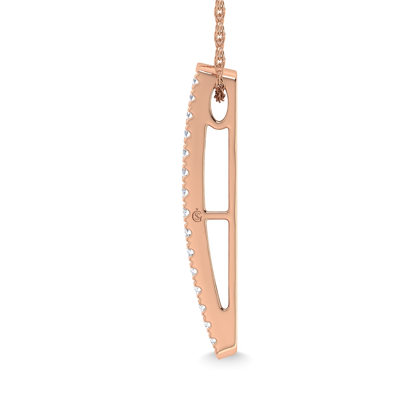 Diamond 1 1/2 Ct.Tw. Fashion Pendant in 14K Rose Gold