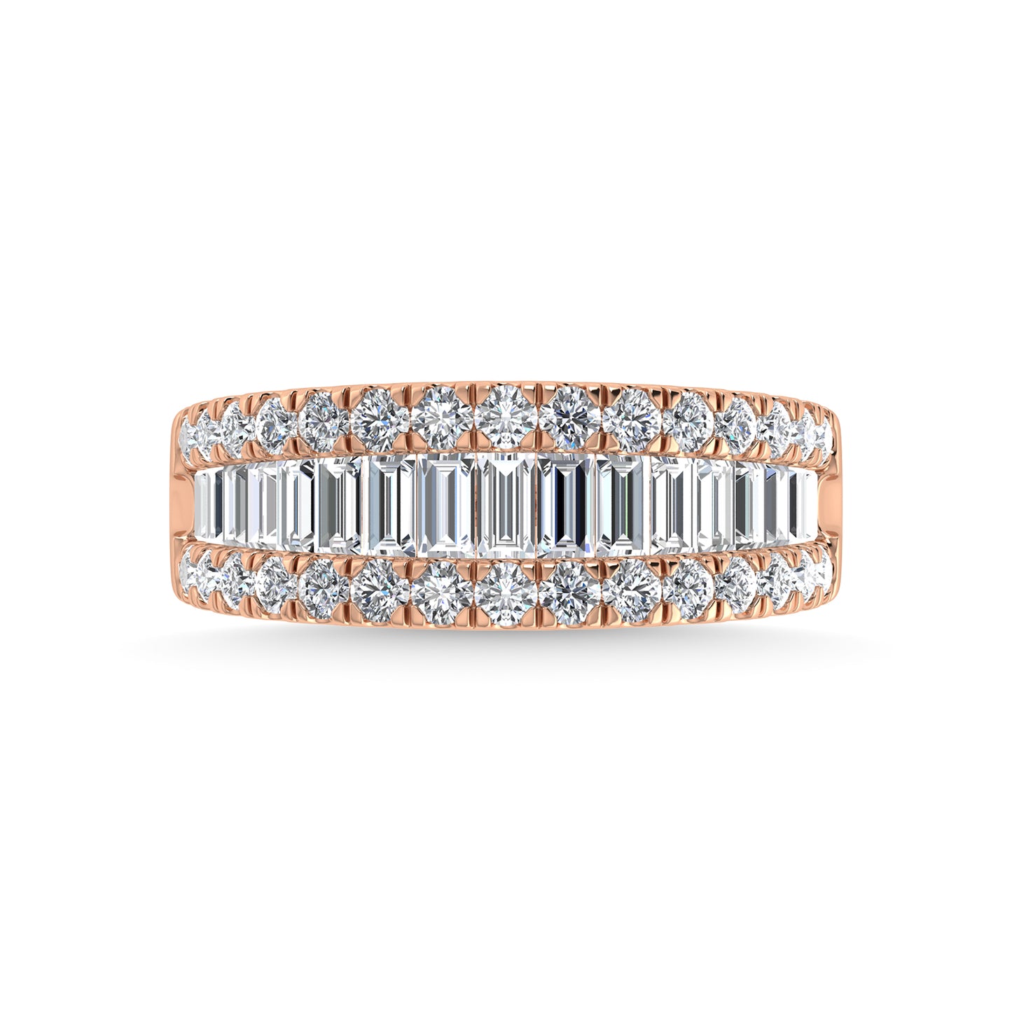 Diamond 1 1/2 Ct.Tw. Fashion Band in 14K Rose Gold