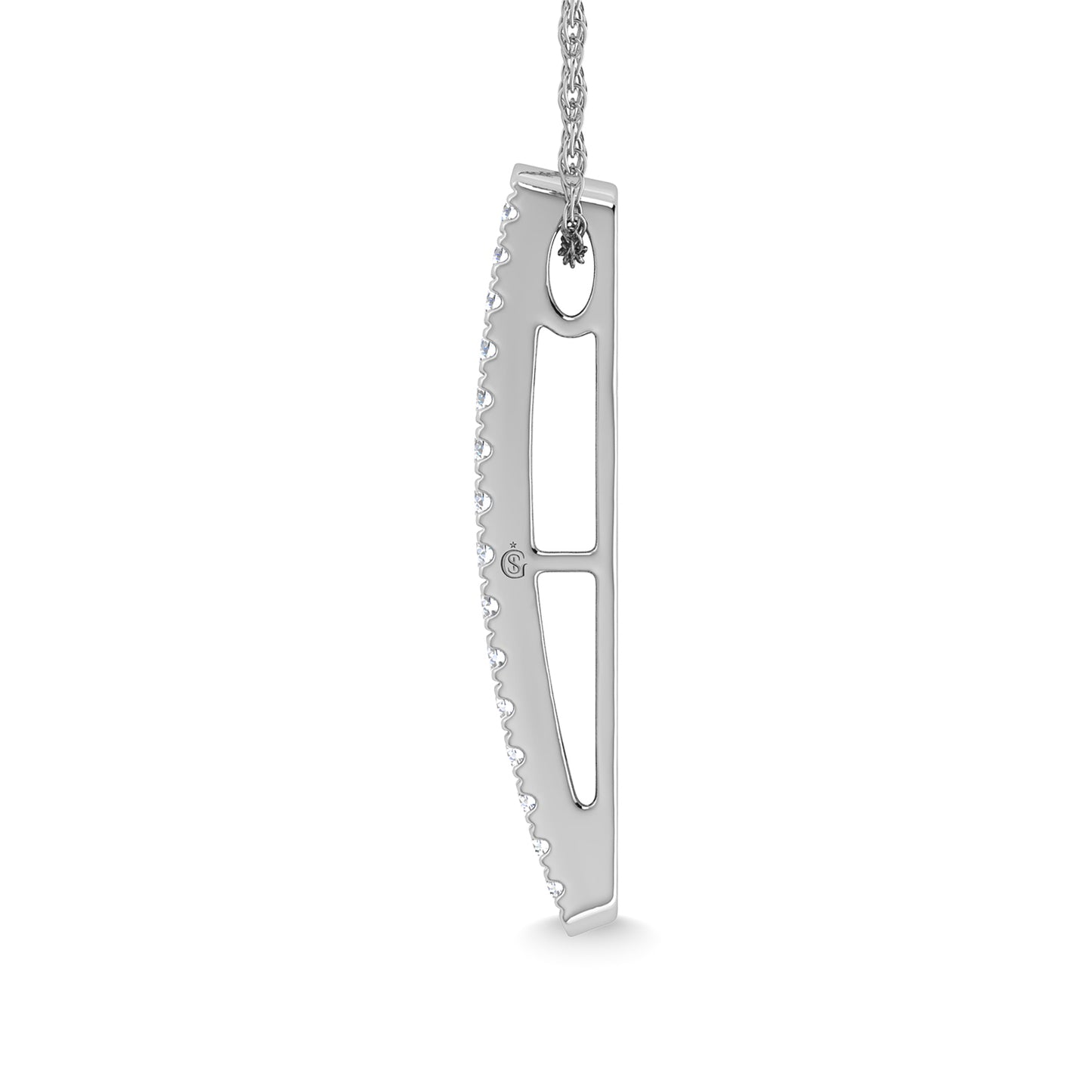 Diamond 1 1/2 Ct.Tw. Fashion Pendant in 14K White Gold