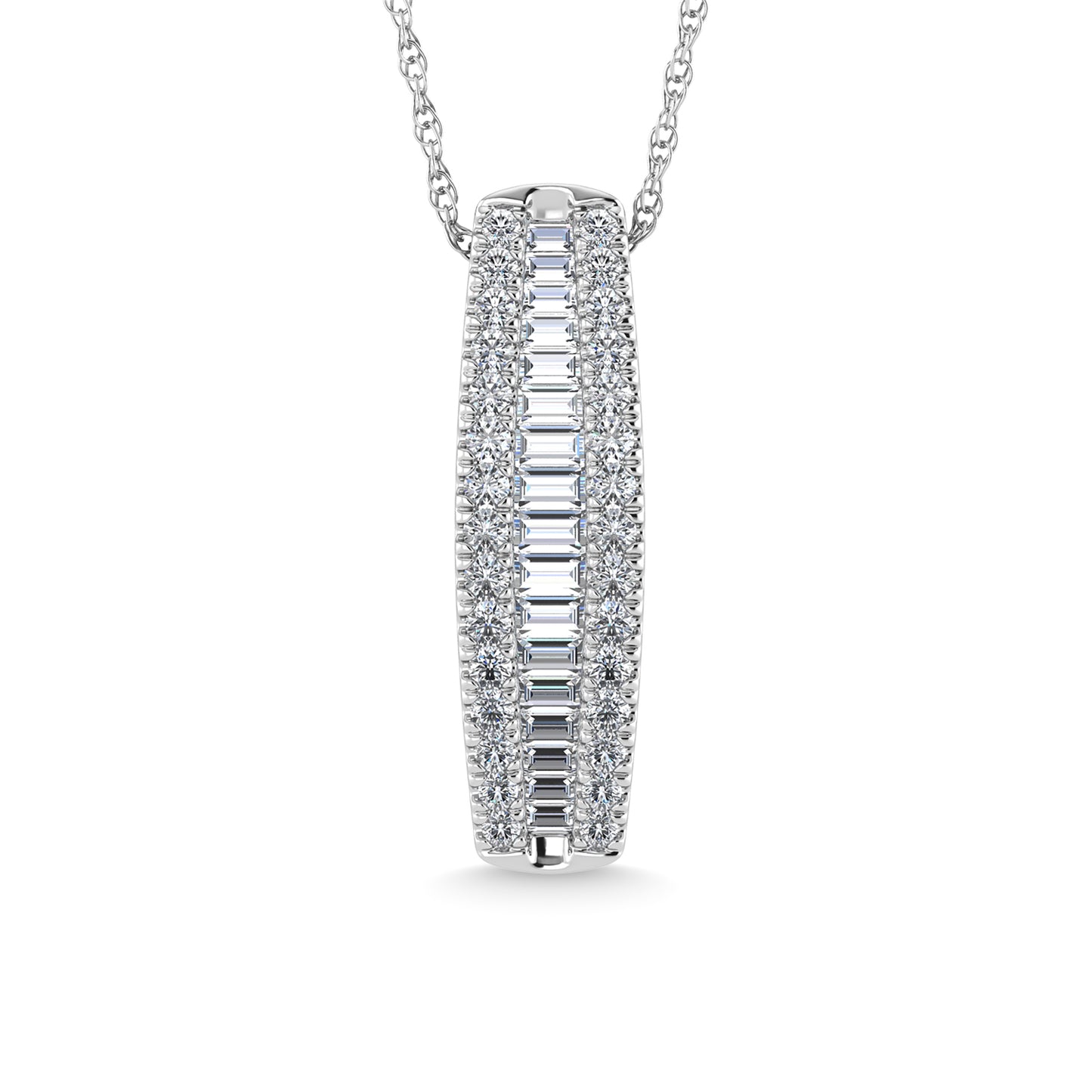 Diamond 2 Ct.Tw. Fashion Pendant in 14K White Gold