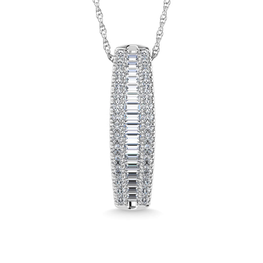 Diamond 2 Ct.Tw. Fashion Pendant in 14K White Gold