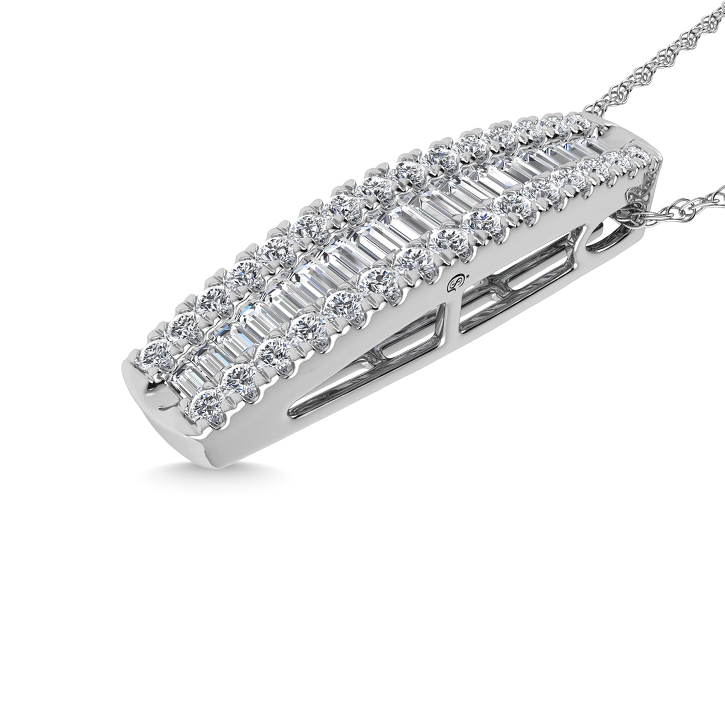 Diamond 2 Ct.Tw. Fashion Pendant in 14K White Gold