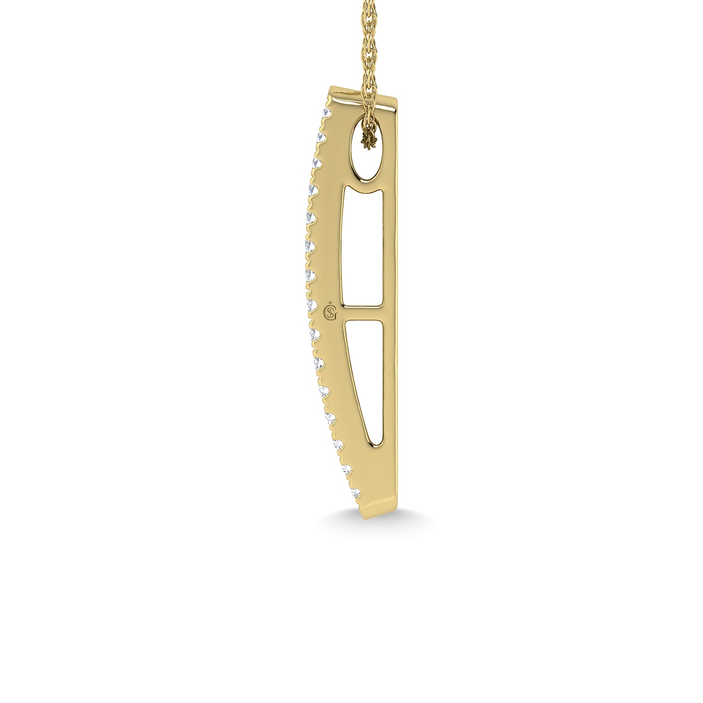 Diamond 1 Ct.Tw. Fashion Earrings in 14K Yellow Gold