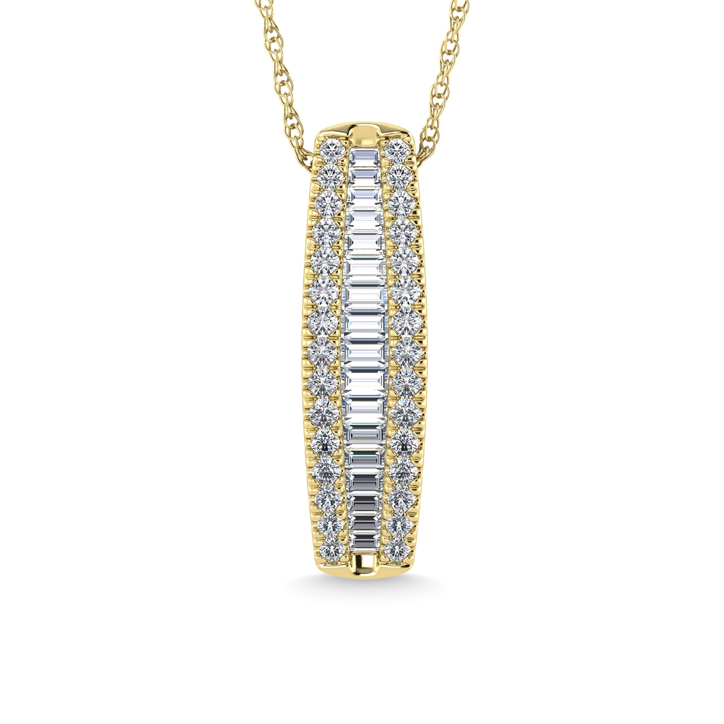 Diamond 2 Ct.Tw. Fashion Pendant in 14K Yellow Gold