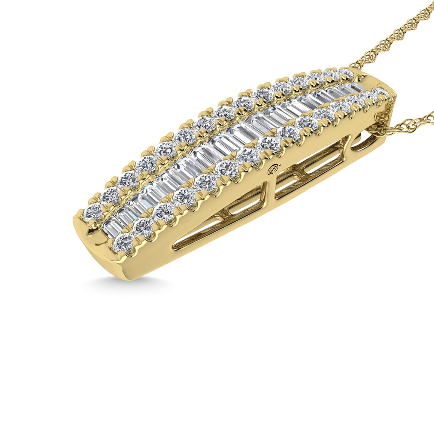 Diamond 2 Ct.Tw. Fashion Pendant in 14K Yellow Gold