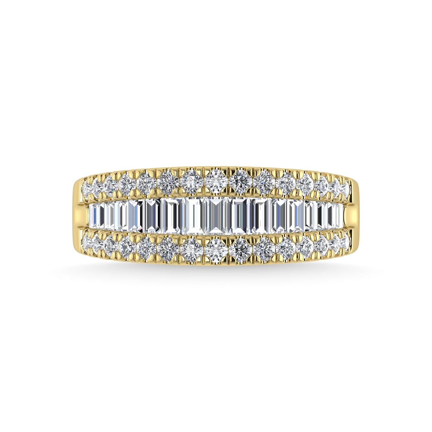 Diamond 1 Ct.Tw. Fashion Band in 14K Yellow Gold