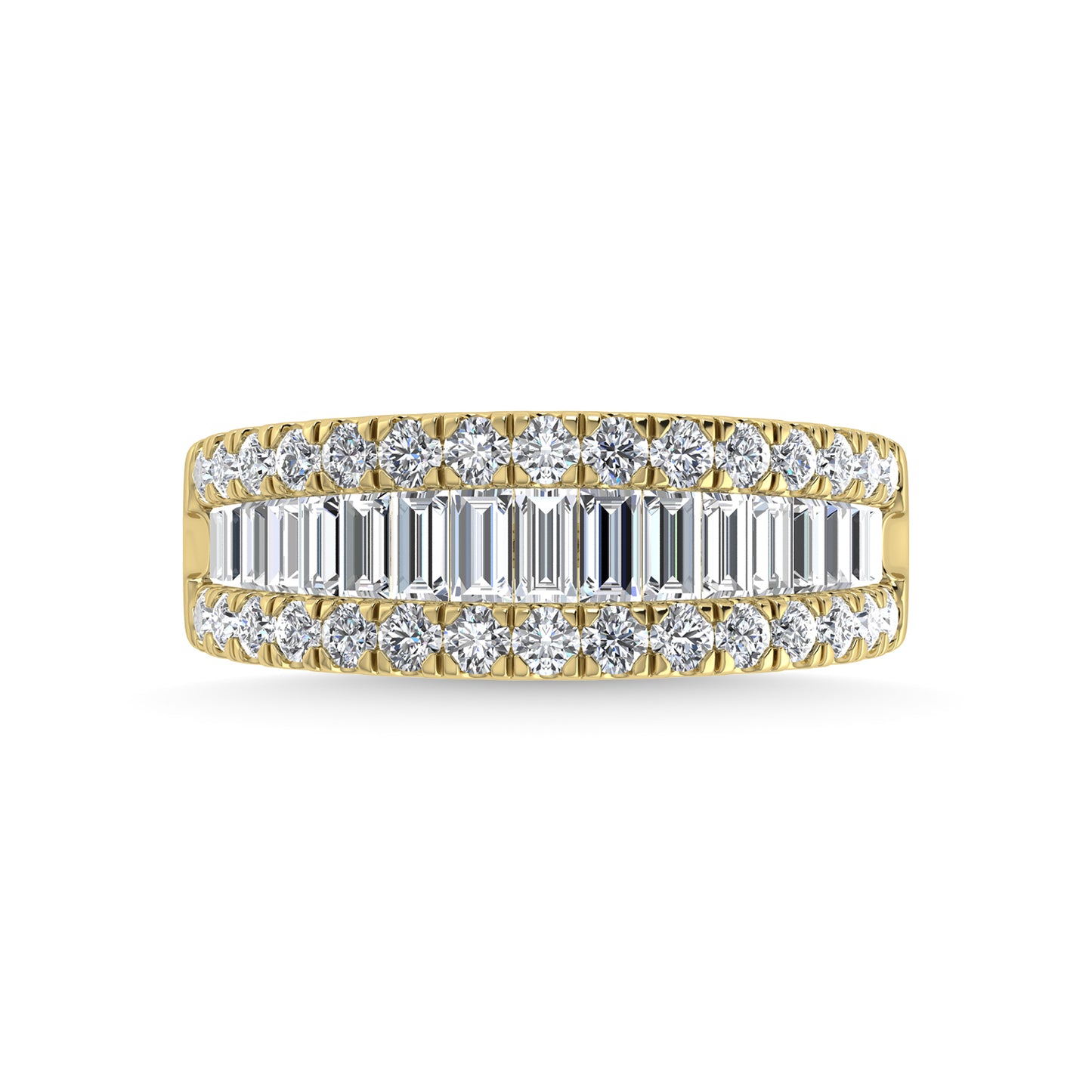 Diamond 1 1/2 Ct.Tw. Fashion Band in 14K Yellow Gold