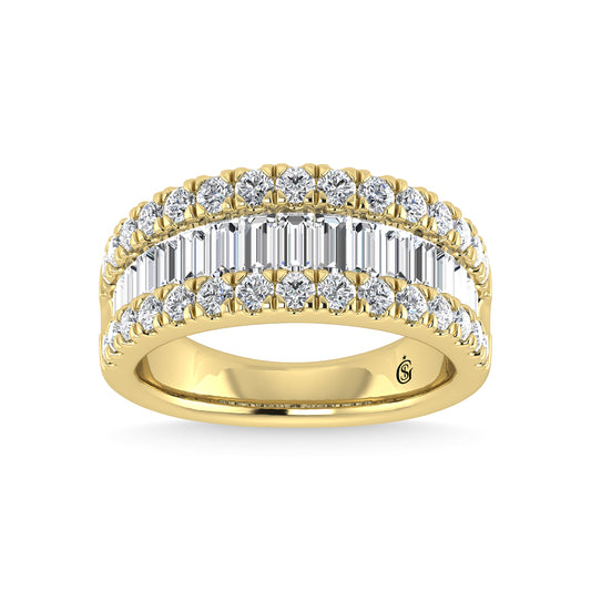 Diamond 1 7/8 Ct.Tw. Fashion Band in 14K Yellow Gold