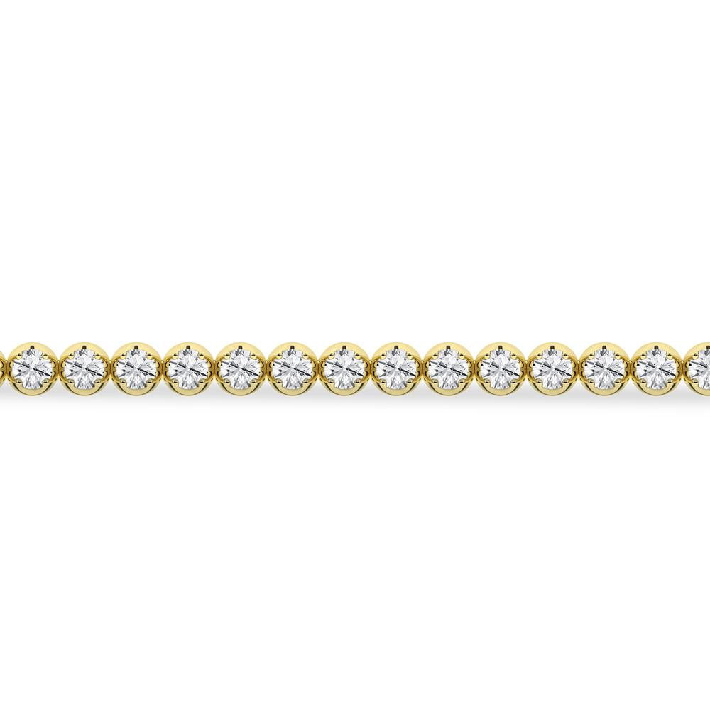 14K 3.00ct Lab Grown Bracelet ( EGL Certified )