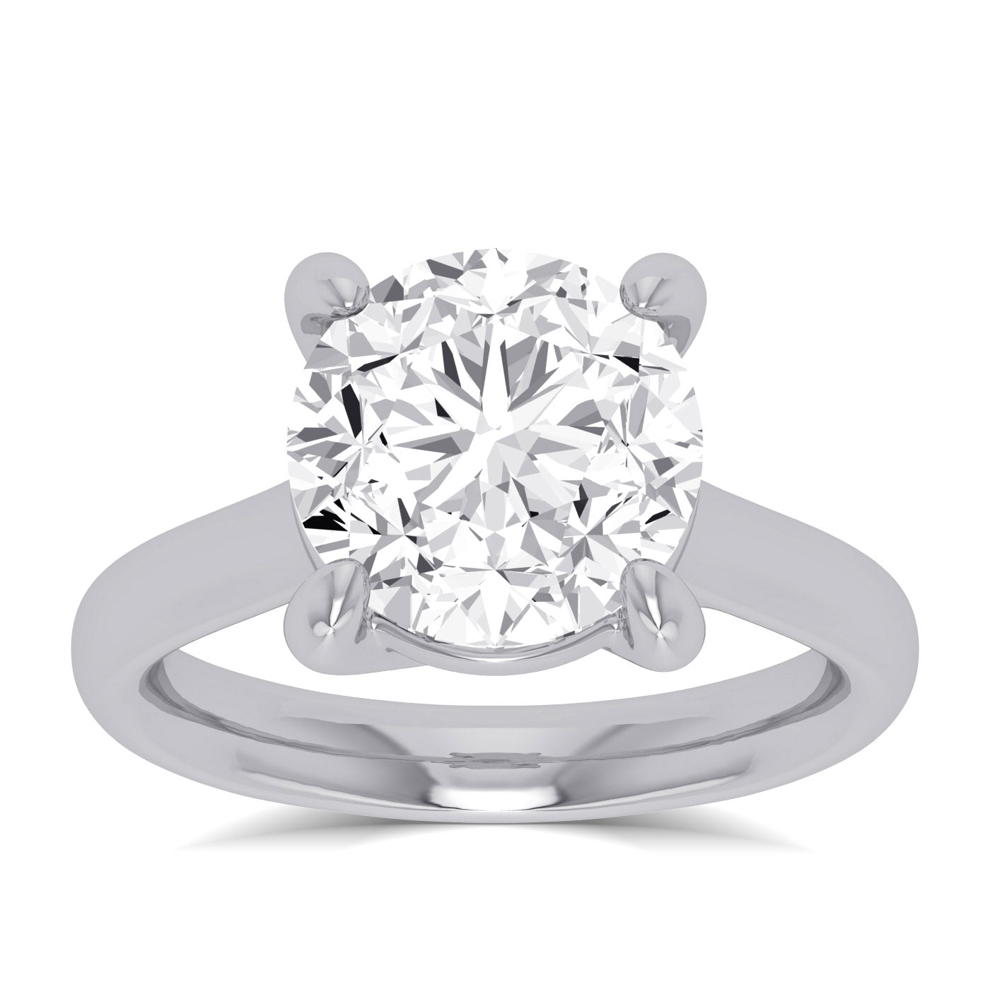 14K 4.00CT  Lab Grown Diamond Ring