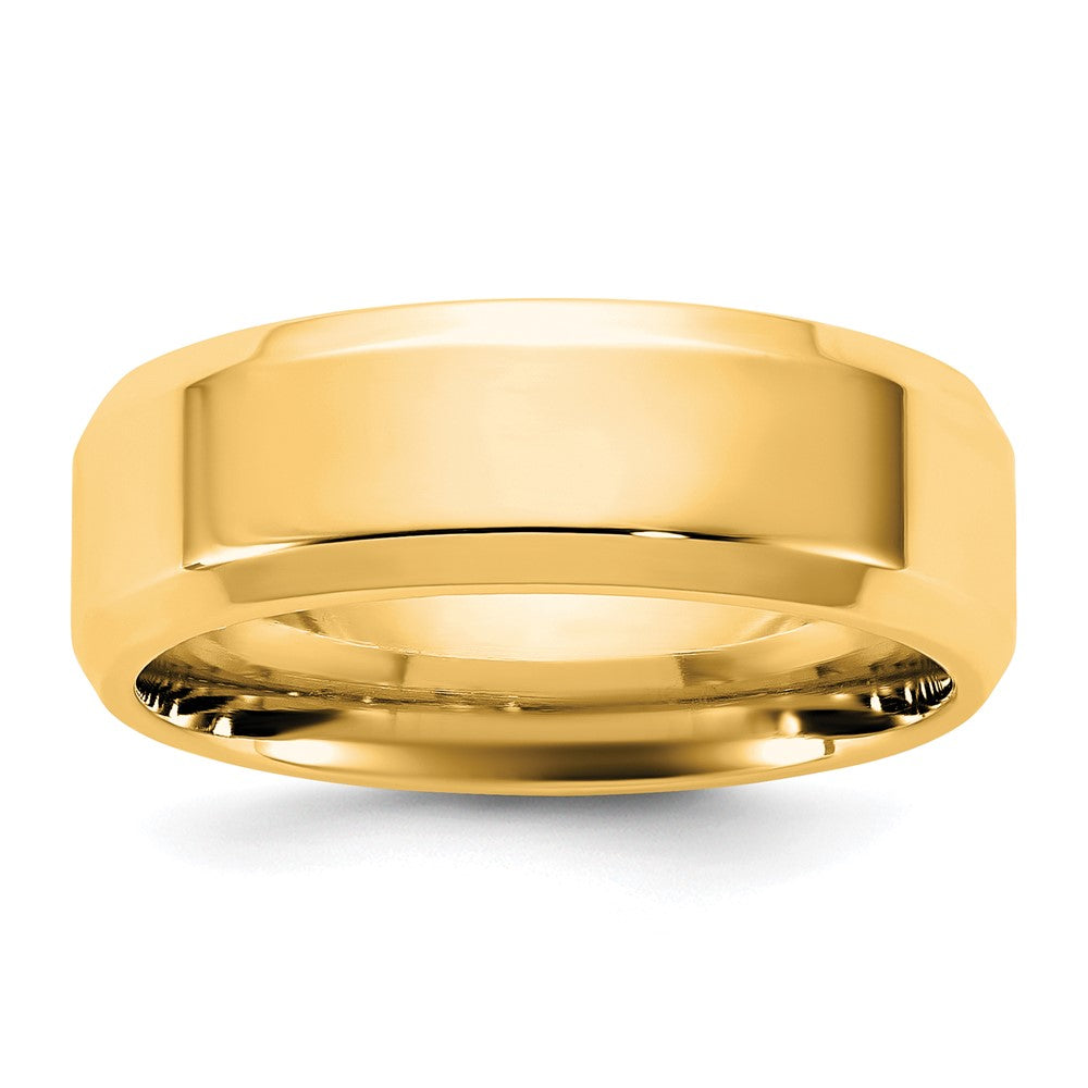 14KY 6.5mm Bevel Edge Comfort Fit Band