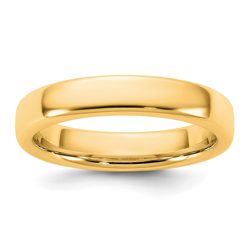 14KY 4mm European Comfort Fit Band