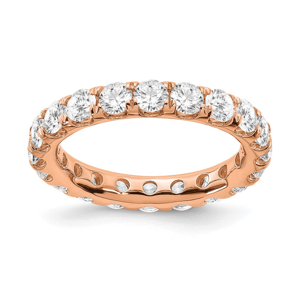 True Origin 14kr 3 ct Lab Grown Diamond VS+ F+ Comp. Size 7 Eternity Band