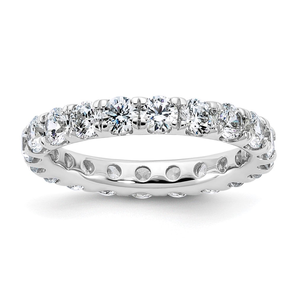 14kw 3ct Lab Grown Diamond VS/SI+ G+ Comp Size 7 Eternity Band