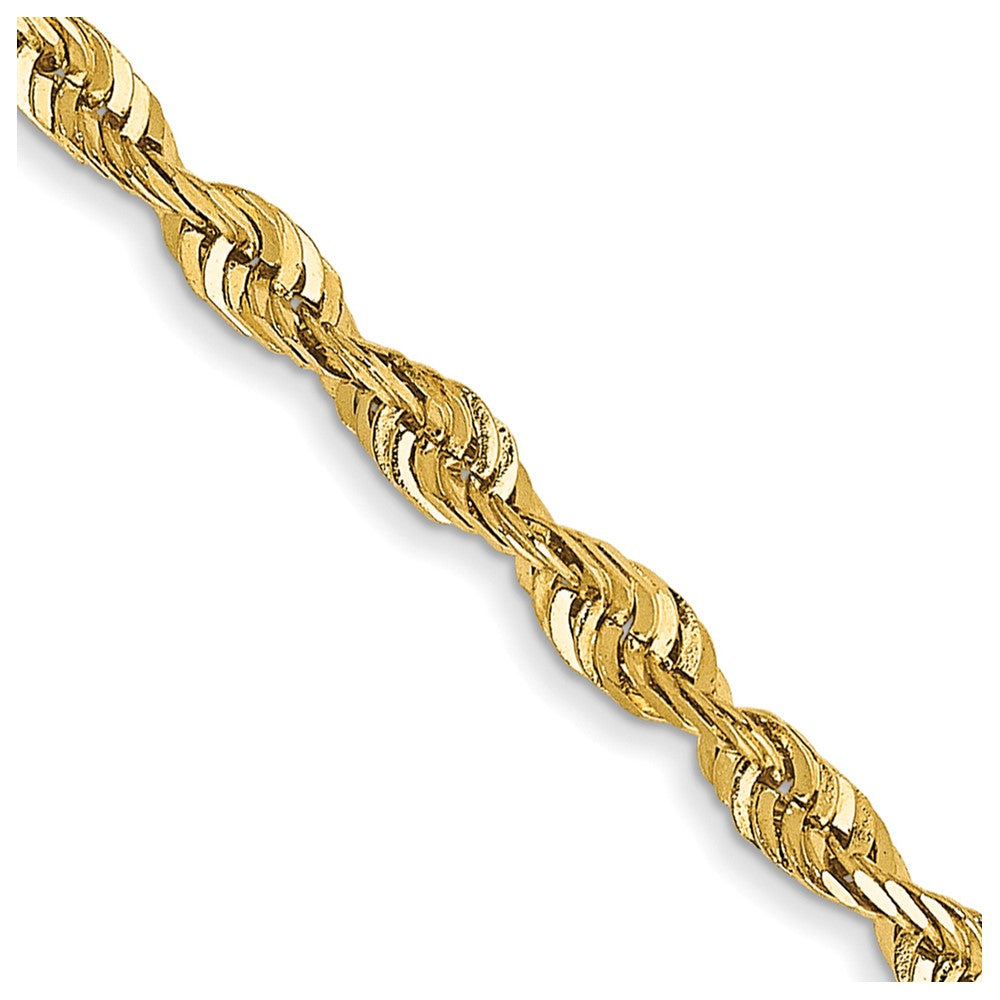 14k 2.25mm Ultra D/C Lightweight Rope Chain
