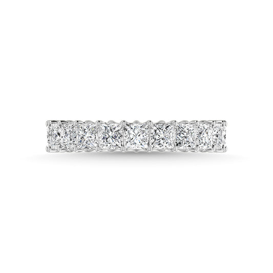 950 Platiunum 4 1/5 CT Tw. Princess Shape Lab Grown Diamond Full Eternity Band