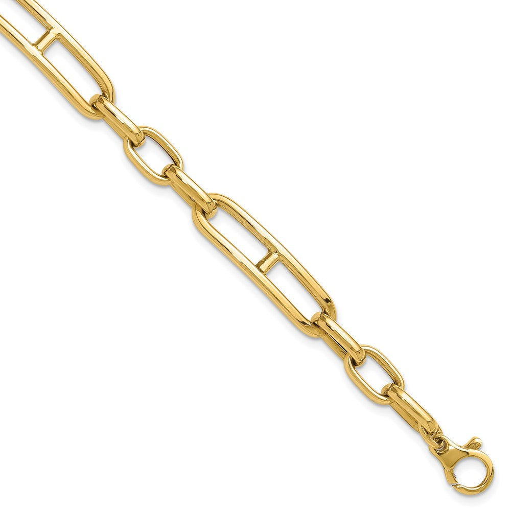 14K Fancy Link Bracelet