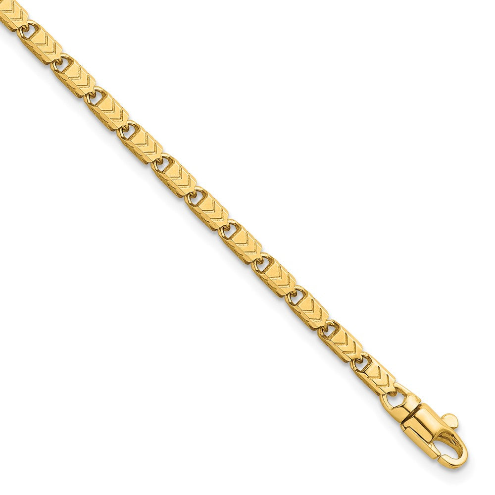 14k Polished 8.25 Fancy Link Bracelet