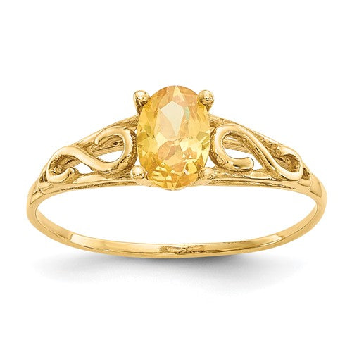 14K White Gold (Holds 3/4 carat (5.8mm) Round Center) 1/8 carat Diamond Semi-Mount Engagement Ring