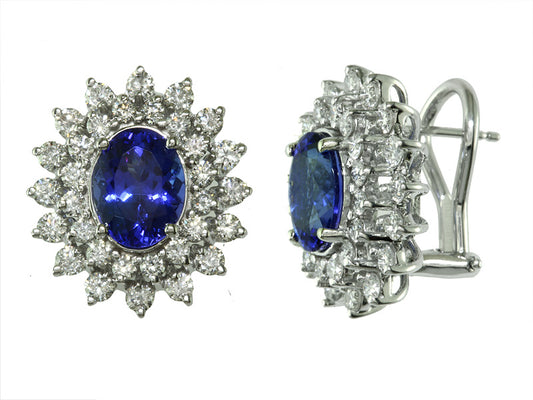 EFFY 14K WHITE GOLD  EARRINGS