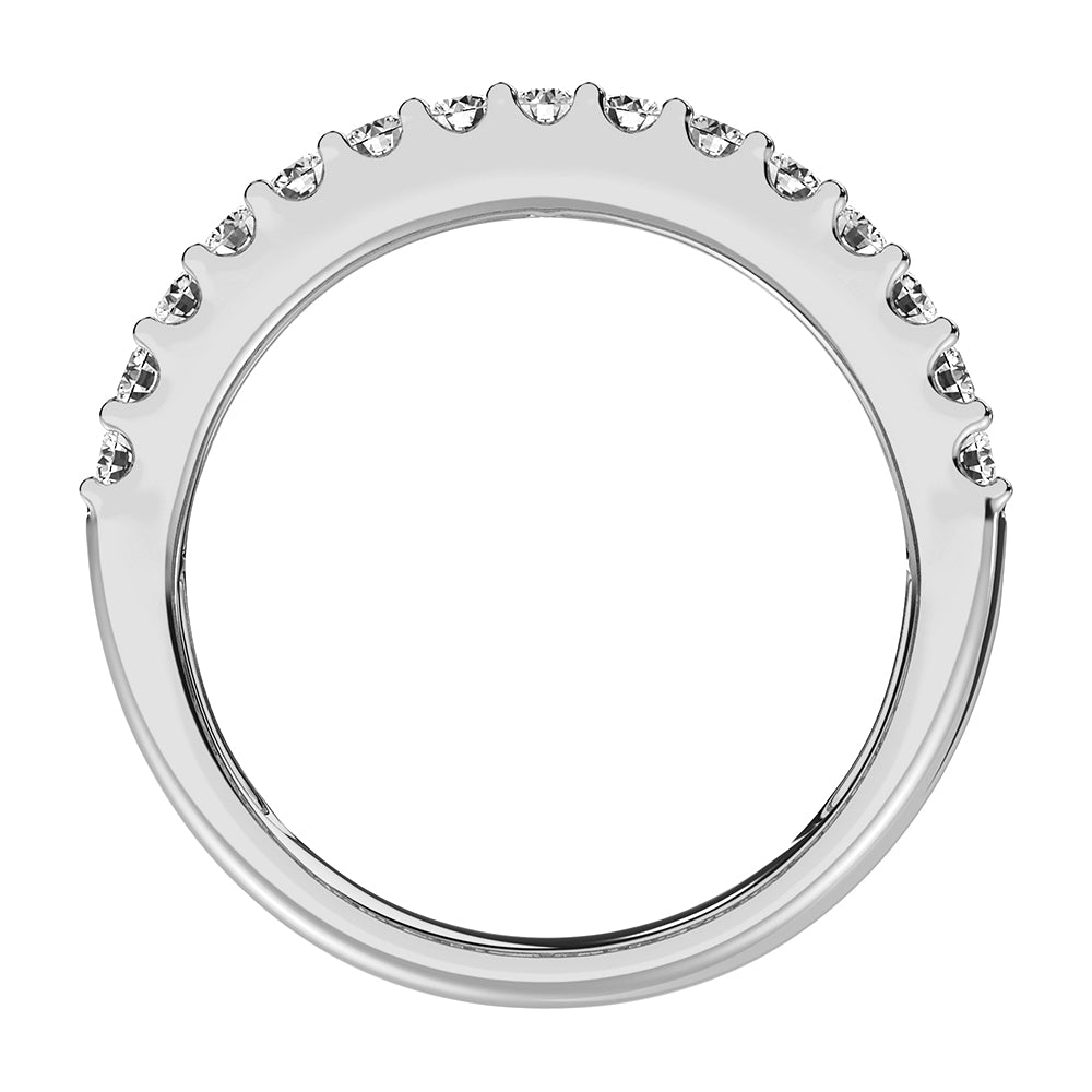 14K White Gold Lab Grown Diamond 1 1/2 Ct.Tw. Baguette Wedding Band