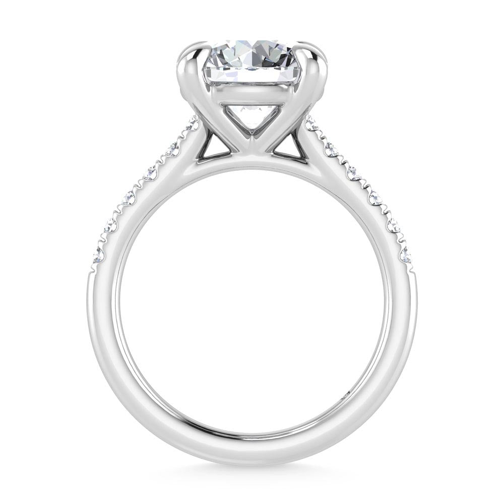 14K White Gold Labgrown Diamond 3 1/3 Ct.Tw. Engagement Ring