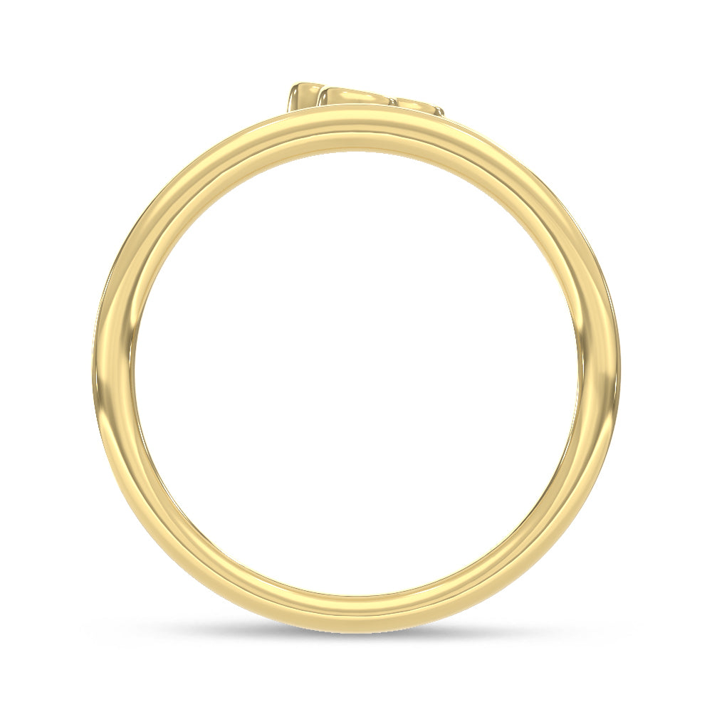 14K Yellow Gold Lab Grown Diamond  7/8 Ct.Tw. Fashion Ring