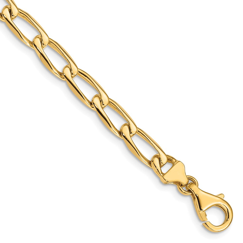 14K 5.9mm Hand-polished Open Link (Per Inch)