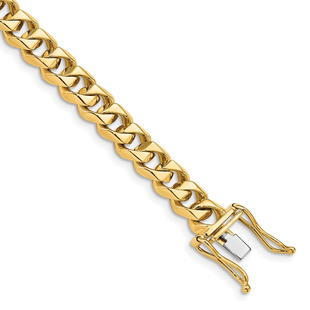 14k 7mm Hand-polished Traditional Link (Per Inch)