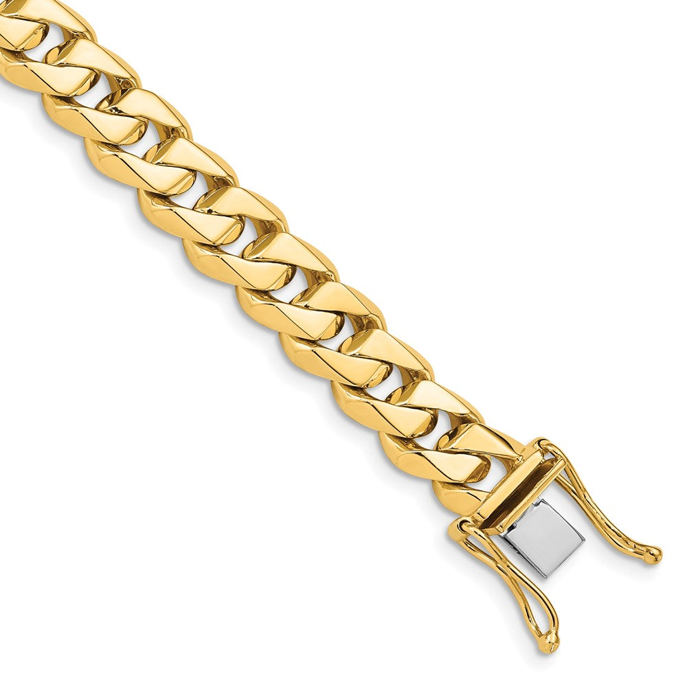 14k 8.6mm Hand-polished Traditional Link Chain (Per Inch)