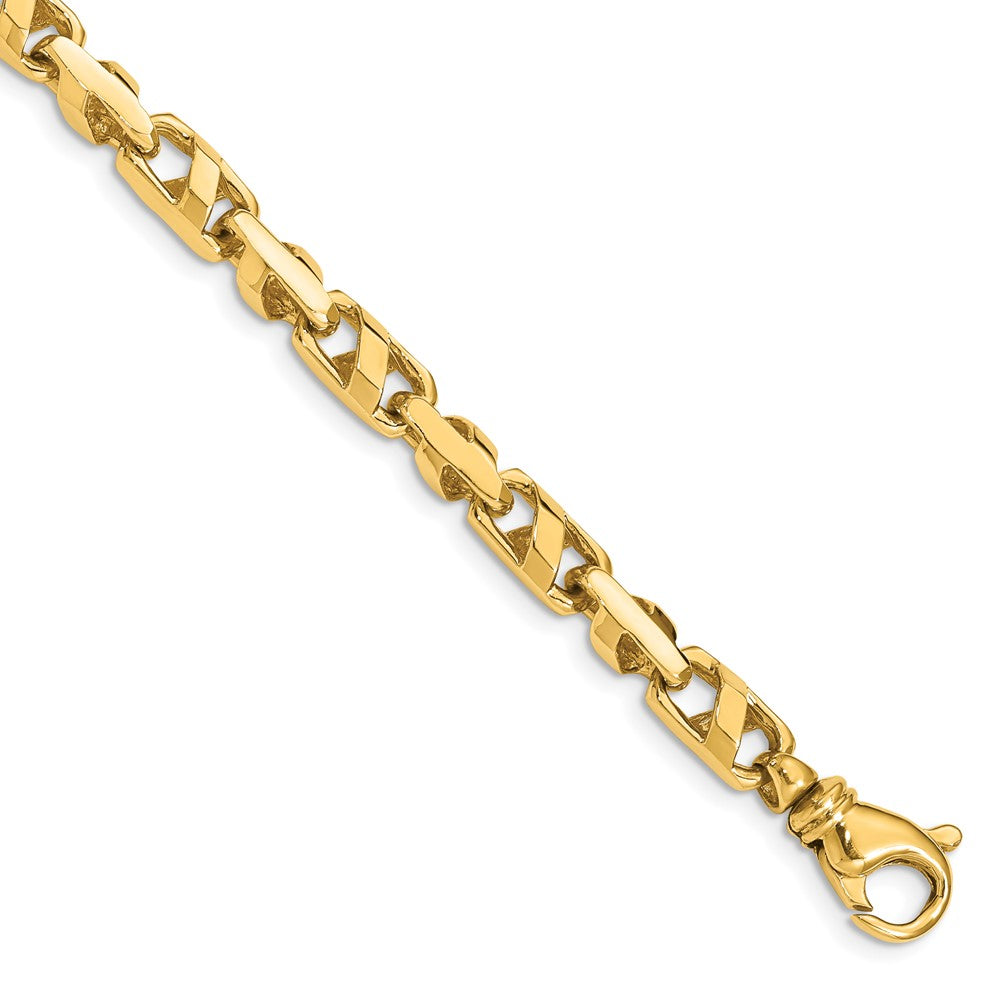14k 5.5mm Fancy Link Chain