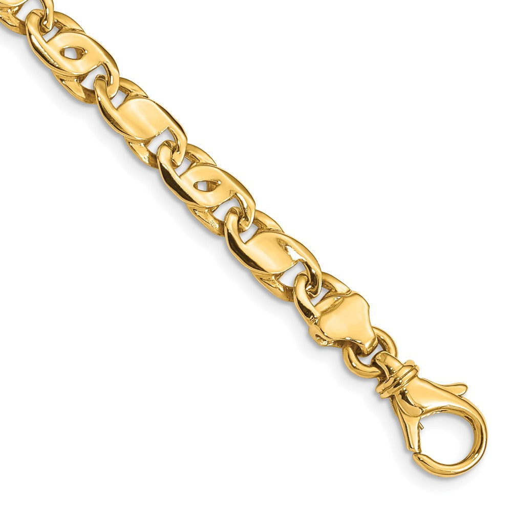 14k 5.80mm Polished Fancy Link (Per Inch)