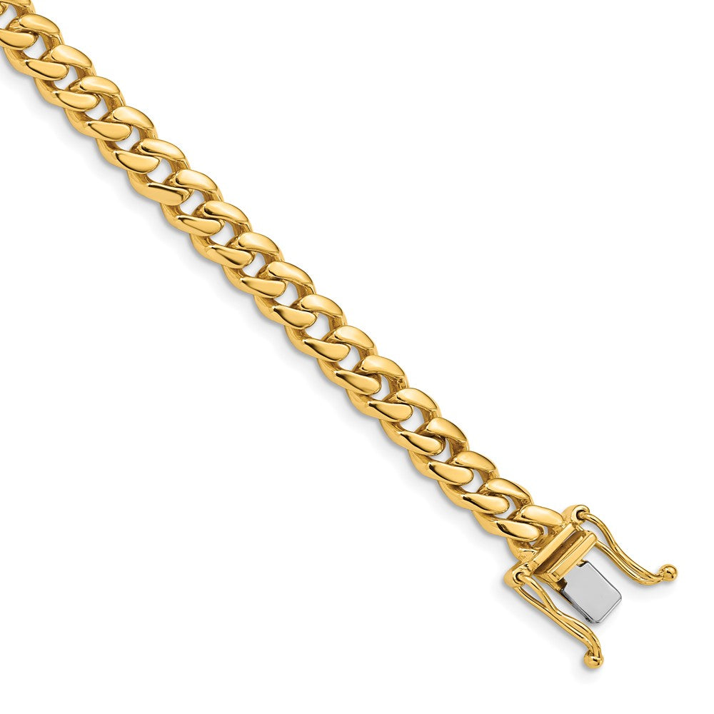 14k 5.7mm Hand-polished Miami Cuban Chain (Per Inch)