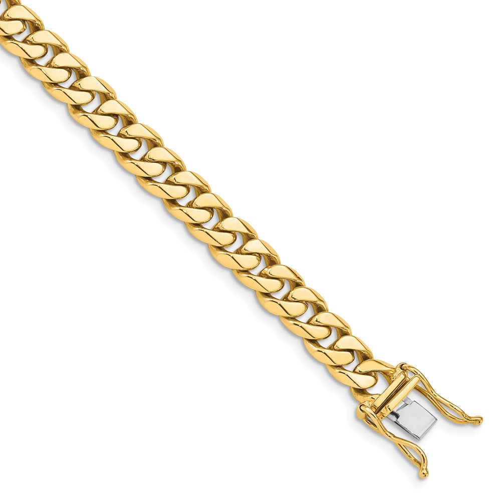 14k 7mm Hand-polished Miami Cuban Chain (Per Inch)