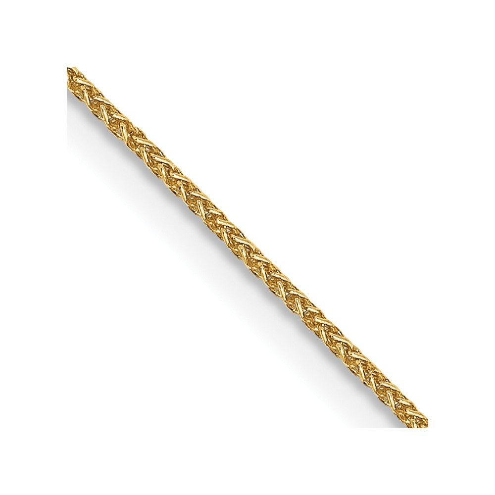 14k .85mm Spiga Chain Anklet