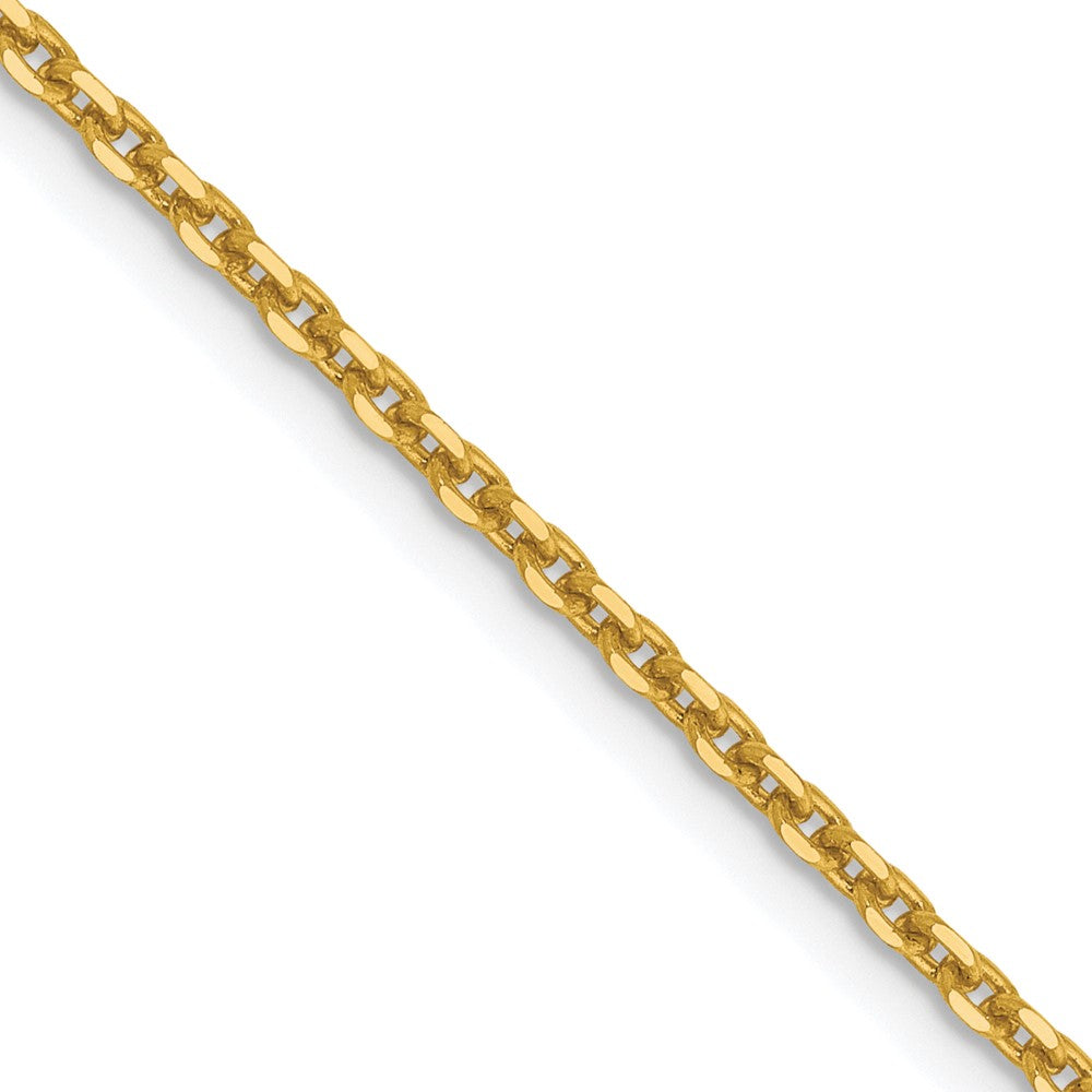 14k 1.8mm D/C Forzantine Cable Chain