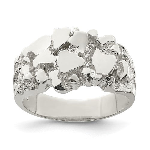 Sterling Silver Solid Dad Ring