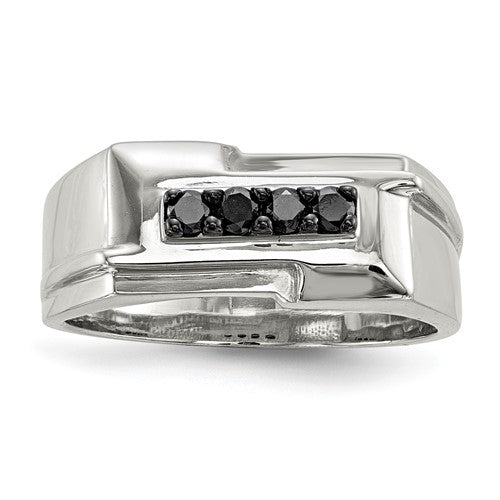 Sterling Silver 18x14mm Open Back Signet Ring