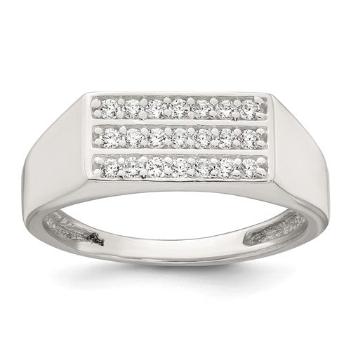 Sterling Silver Men's Nugget Ring
