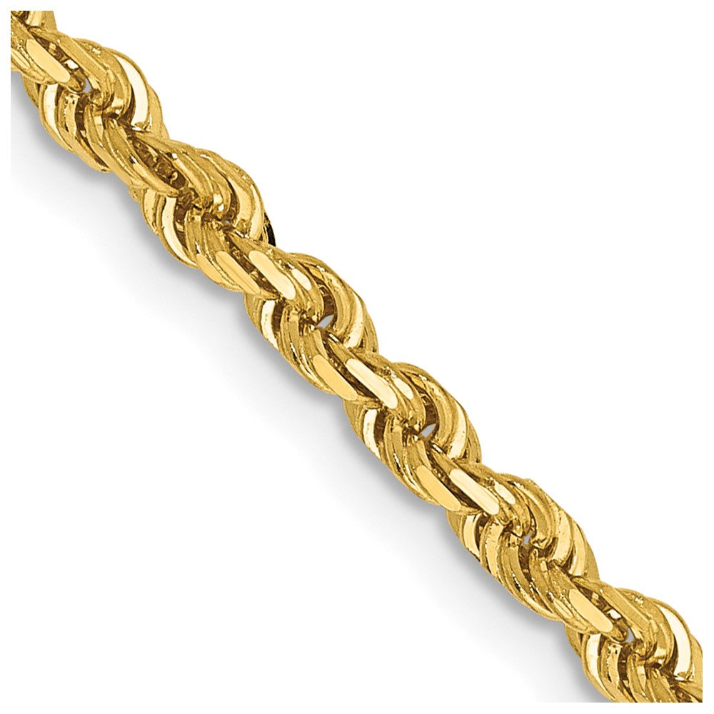 14k 3.0mm D/C Quadruple Rope Chain
