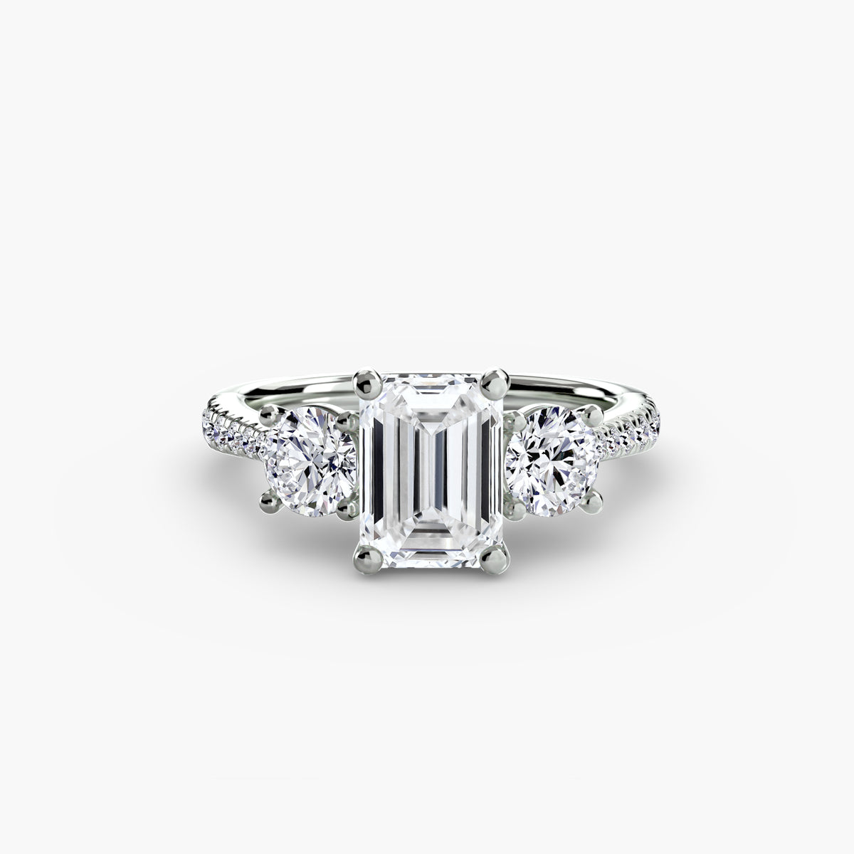 Ring Setting - 950 Platinum (Heart)