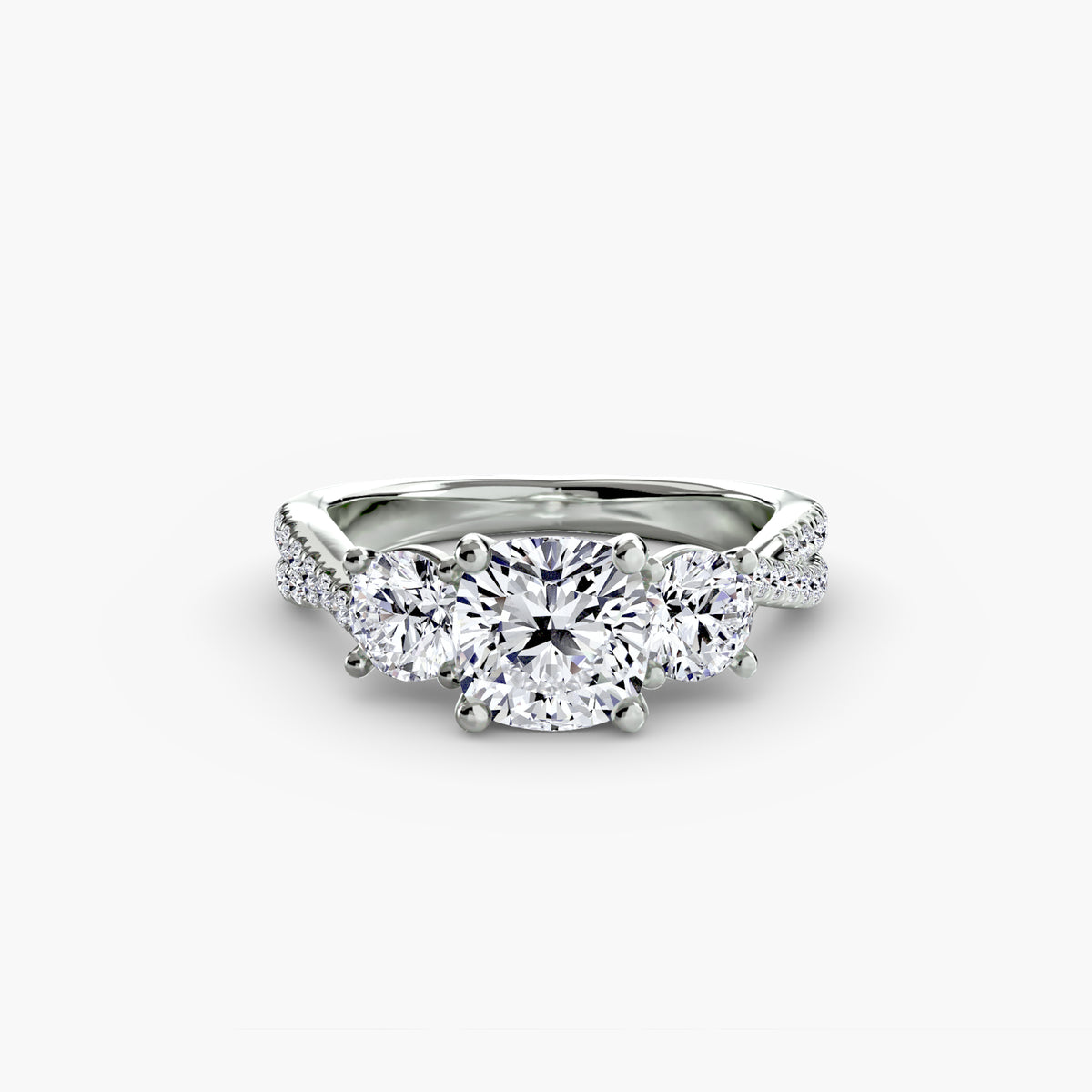 Ring Setting - 950 Platinum (Oval)